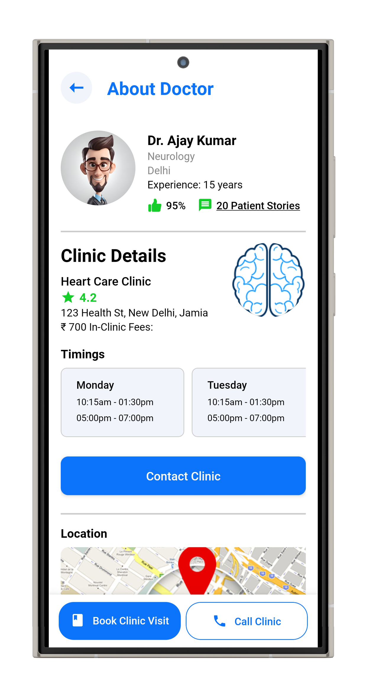 Doctor Appointment Booking App